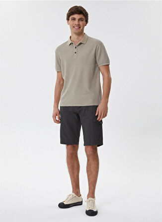 Lee Cooper Polo Yaka Koyu Bej Erkek T-Shirt 232 LCM 242059 TYLEN K.BEJ