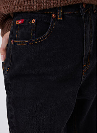 Lee Cooper Normal Bel Bol Paça Mom Fit Gri Kadın Denim Pantolon 241 LCF 121012 MARLYN ROSADA VBL ST