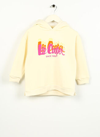 Lee Cooper Ekru Kız Çocuk Sweatshirt 241 LCG 241002 BETTY EKRU