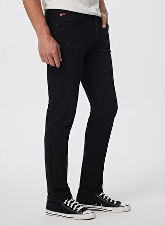 Lee Cooper Normal Bel Slim Straight Erkek Denim Pantolon 241 LCM 121037 JAGGER ABIGAIL BLACK