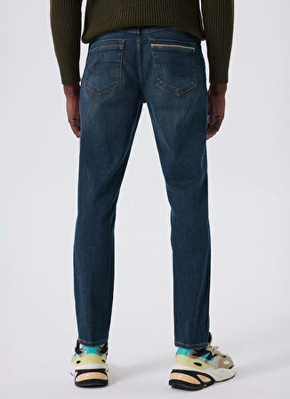 Lee Cooper Normal Bel Slim Fit Erkek Denim Pantolon 241 LCM 121050 JACK FERB NILE BLUE