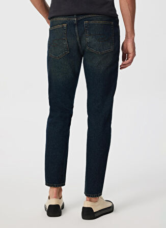 Lee Cooper Normal Bel Slim Tapered Erkek Denim Pantolon 241 LCM 121064 LONDON HILLARY DIRTY