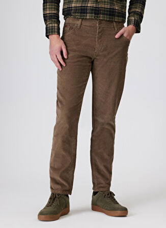 Lee Cooper Yüksek Bel Straight Bej Erkek Chino Pantolon 241 LCM 221001 RICKY BEJ