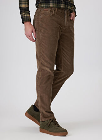 Lee Cooper Yüksek Bel Straight Bej Erkek Chino Pantolon 241 LCM 221001 RICKY BEJ