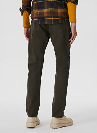 Lee Cooper Normal Bel Slim Straight Haki Erkek Chino Pantolon 241 LCM 221002 JAGGER HAKI
