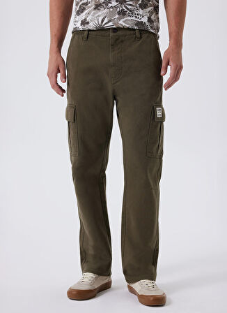 Lee Cooper Normal Bel Jogger Haki Erkek Chino Pantolon 241 LCM 221005 KEWIN HAKI