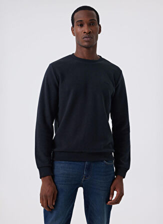 Lee Cooper O Yaka Kahve Erkek Sweatshırt 241 LCM 241016 NEWDWADE K. KAHVE