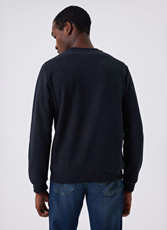Lee Cooper O Yaka Kahve Erkek Sweatshırt 241 LCM 241016 NEWDWADE K. KAHVE