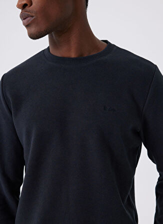 Lee Cooper O Yaka Kahve Erkek Sweatshırt 241 LCM 241016 NEWDWADE K. KAHVE