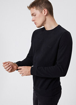 Lee Cooper O Yaka Siyah Erkek Sweatshırt 241 LCM 241016 NEWDWADE SIYAH