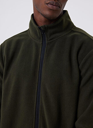 Lee Cooper Haki Erkek Polar Sweatshırt 241 LCM 241028 TUDIO HAKI