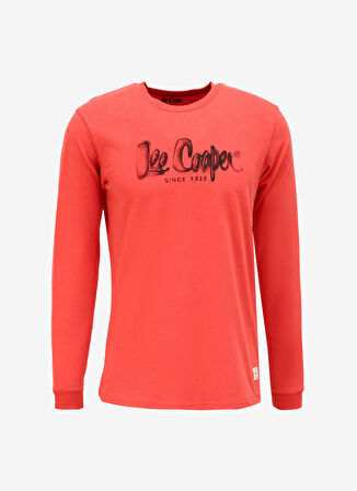 Lee Cooper O Yaka Kırmızı Erkek T-Shirt 241 LCM 242002 ZAYNE KIRMIZI