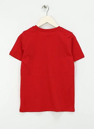 Lee Cooper Baskılı Kırmızı Erkek T-Shirt 242 LCB 242001 LONDONLOGO KIRMIZI