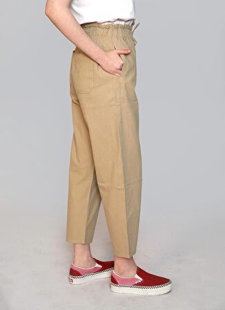 Lee Cooper Tapered Fit Bej Kadın Pantolon 242 LCF 221005 ALBERTA BEJ