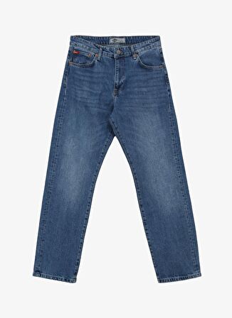 Lee Cooper Normal Bel Straight Erkek Denim Pantolon 242 LCM 121017 RICKY POSEY DB LIGHT