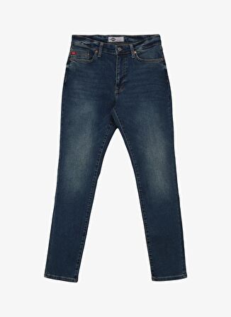 Lee Cooper Normal Bel Slim Fit Erkek Denim Pantolon 242 LCM 121040 JACK ELLERY BLUE LIG