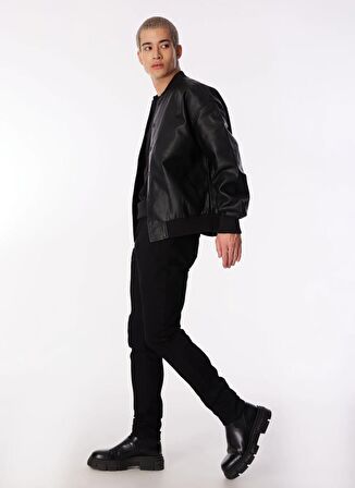 Lee Cooper Normal Bel Slim Fit Erkek Denim Pantolon 242 LCM 121051 JACK STAY BLACK