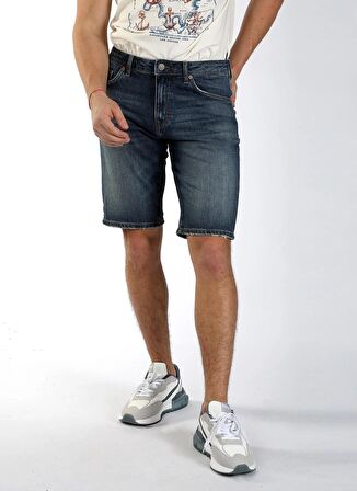 Lee Cooper Regular Fit Erkek Denim Şort 242 LCM 121070 ELYO MANDIE DB MID