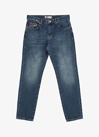 Lee Cooper Normal Bel Tapered Fit Erkek Denim Pantolon 242 LCM 121072 OXFORD ROSADA MID