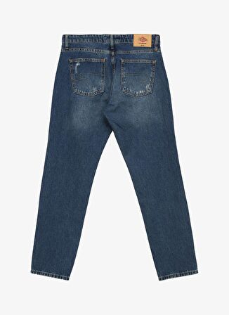 Lee Cooper Normal Bel Tapered Fit Erkek Denim Pantolon 242 LCM 121072 OXFORD ROSADA MID
