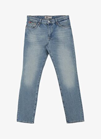 Lee Cooper Normal Bel Slim Fit Erkek Denim Pantolon 242 LCM 121078 JAGGER POSEY DB LIGH