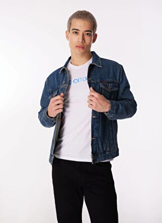 Lee Cooper Erkek Denim Ceket 242 LCM 131003 NAGOYA DENIM