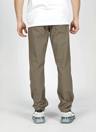 Lee Cooper Normal Bel Straight Haki Erkek Chino Pantolon 242 LCM 221002 RICKY ND 1 HAKİ