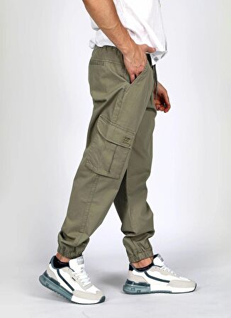 Lee Cooper Normal Paça Haki Erkek Kargo Pantolon 242 LCM 221007 ZARGO HAKİ