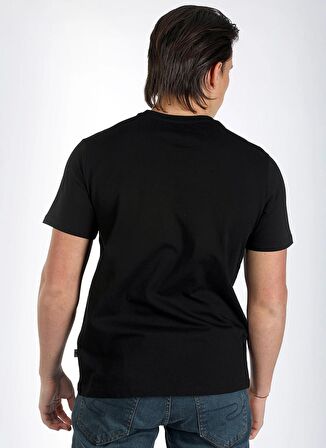Lee Cooper Yuvarlak Yaka Siyah Erkek T-Shirt 242 LCM 242003 ALVIN SİYAH