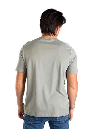 Lee Cooper Yuvarlak Yaka Haki Erkek T-Shirt 242 LCM 242010 MARELO HAKİ