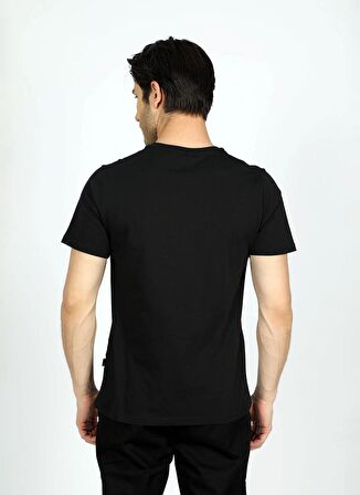 Lee Cooper Yuvarlak Yaka Siyah Erkek T-Shirt 242 LCM 242013 DESAV SİYAH