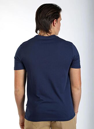 Lee Cooper Yuvarlak Yaka Lacivert Erkek T-Shirt 242 LCM 242016 CADOR LACİVERT