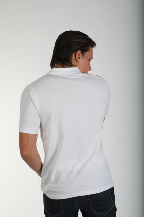 Twıns 1 Erkek Pike Polo Yaka t-shirt Beyaz