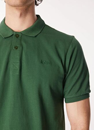Lee Cooper Yeşil Erkek Polo T-Shirt 242 LCM 242025 TWINS K. YEŞİL