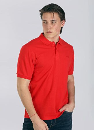 Lee Cooper Kırmızı Erkek Polo T-Shirt 242 LCM 242025 TWINS K.KIRMIZI