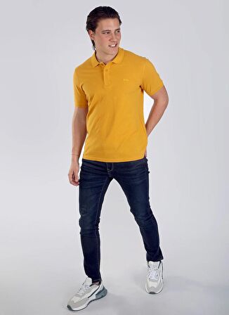 Lee Cooper Turuncu Erkek Polo T-Shirt 242 LCM 242025 TWINS MERCAN