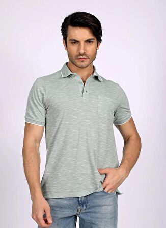 Lee Cooper Yeşil Erkek Polo T-Shirt 242 LCM 242027 NEW JAKE PASTEL YEŞ