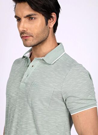 Lee Cooper Yeşil Erkek Polo T-Shirt 242 LCM 242027 NEW JAKE PASTEL YEŞ