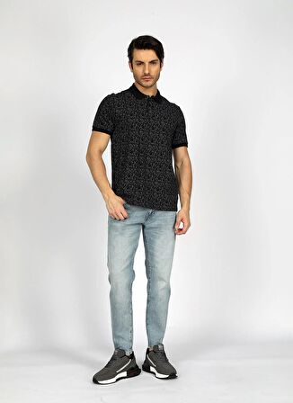 Lee Cooper Siyah Erkek Polo T-Shirt 242 LCM 242035 MULTİ SİYAH