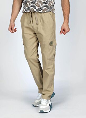 Lee Cooper Normal Paça Taş Erkek Kargo Pantolon 242 LCM 221007 ZARGO TAŞ