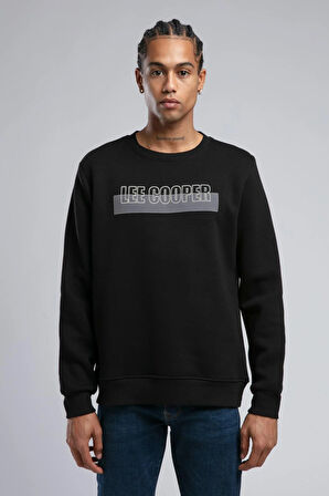 Noah Erkek O Yaka Sweatshirt Siyah