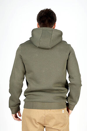 Washington Erkek Kapüşonlu Sweatshirt Haki