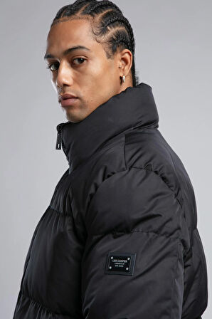 Bruce Erkek Dik Yaka Mont Lacivert