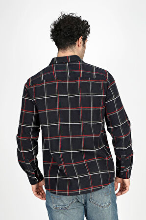 Lupin Erkek Dokuma Gömlek Lacivert