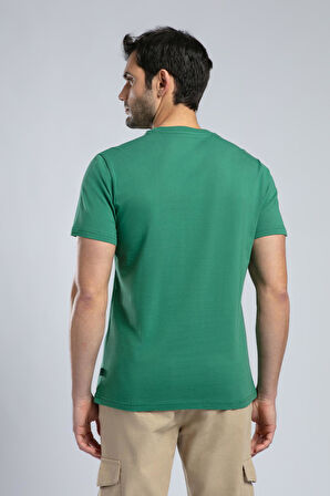 Londonlogo Erkek O Yaka T-Shirt