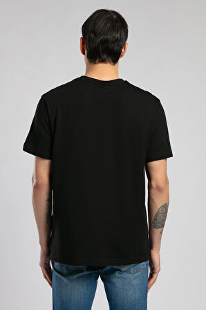 Jonat Erkek V Yaka T-Shirt Siyah