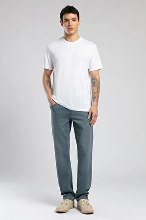 Gael Erkek O Yaka T-Shirt Beyaz