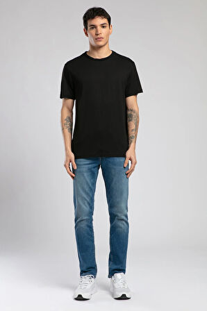 Gael Erkek O Yaka T-Shirt Siyah