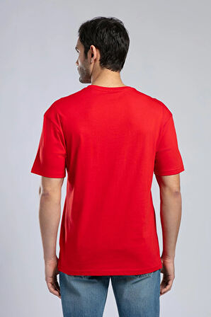 Aylex Erkek O Yaka T-Shirt Kırmızı