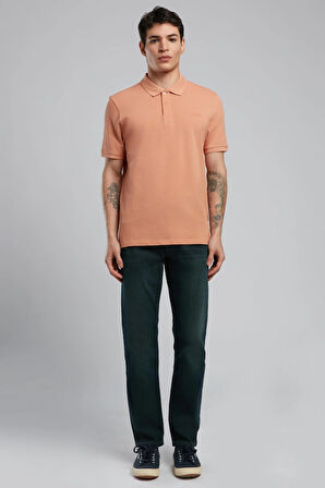 Twins Erkek Polo Yaka T-Shirt Somon